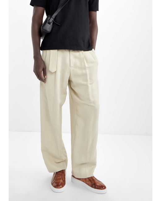 Magnanni Shoes Brown Leno Sneakers for men