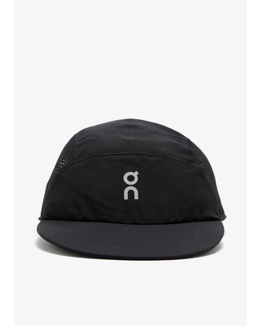 On Shoes Black Performance Cap