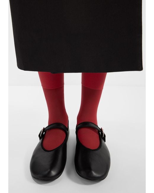 Tony Bianco Black Meadow Mary Janes