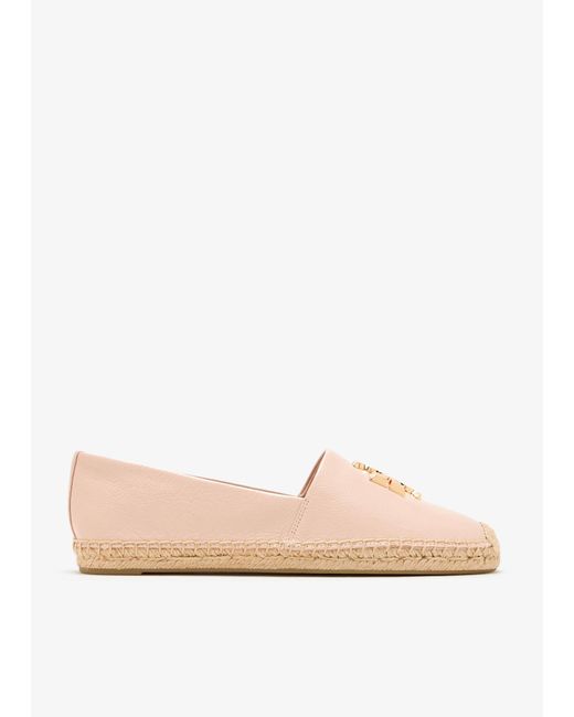 Tory Burch Pink Eleanor Espadrilles