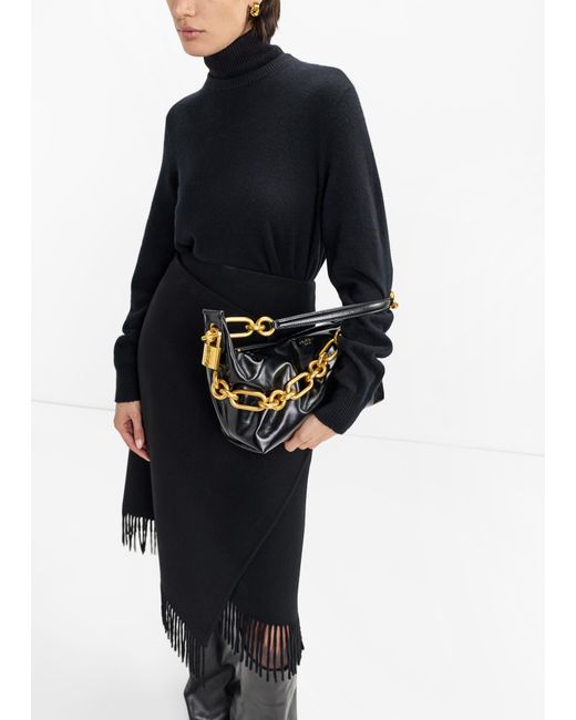 Balmain Blue Medium Sync Bag