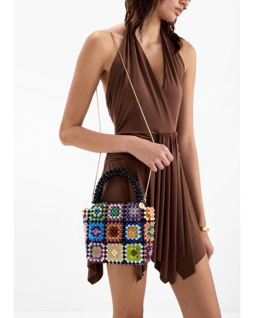 BAD AT MATH Blue Wanda Bag