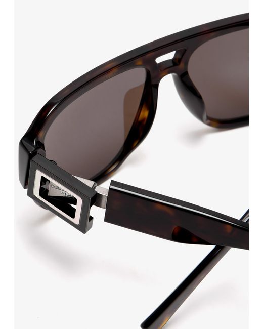 Dolce & Gabbana Gray Dna Essentials Sunglasses for men