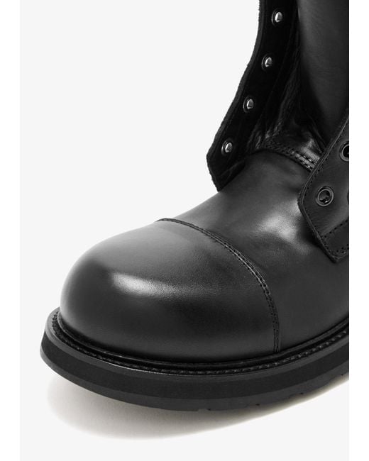 Balenciaga Black Truck Boots
