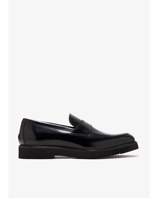 Mengloria Black Zenith Loafers for men