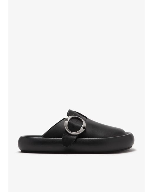 Alexander McQueen Black Arc Clog for men