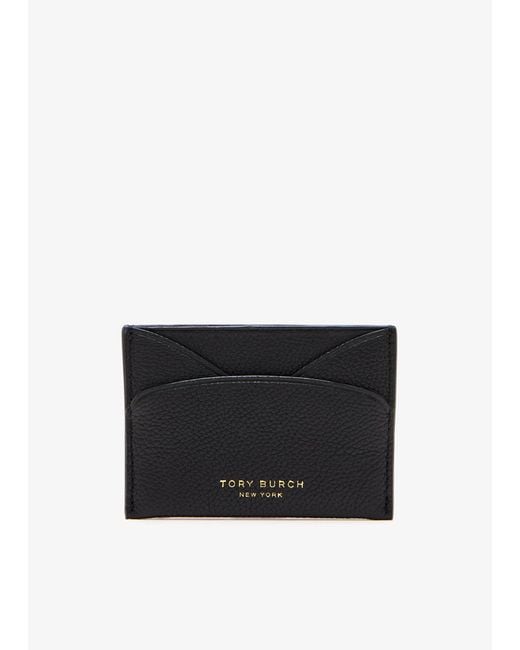 Tory Burch Black Romy Flat Card Case