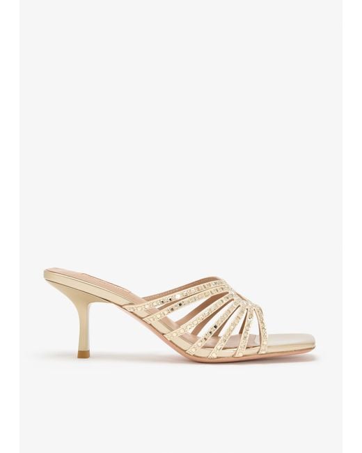 Nicoli White Eirdis Mules