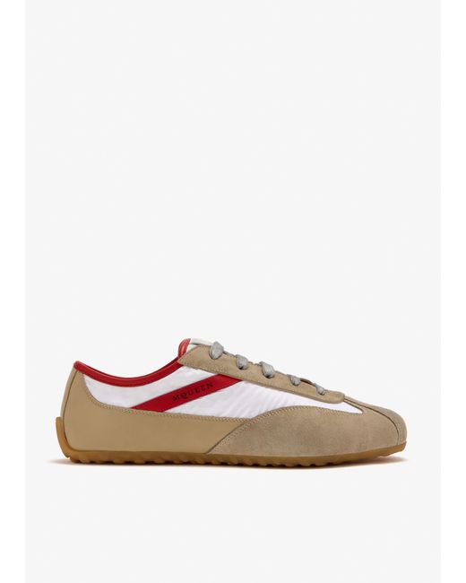 McQueen White Boxe Sneakers