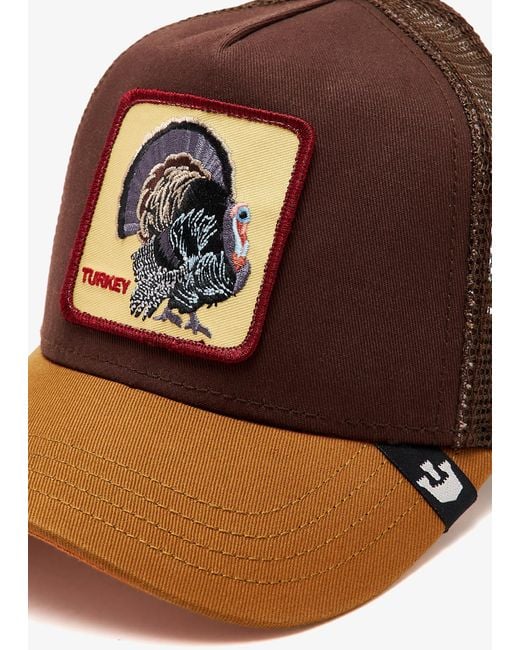 Goorin Bros Brown Turkey Trucker Cap for men