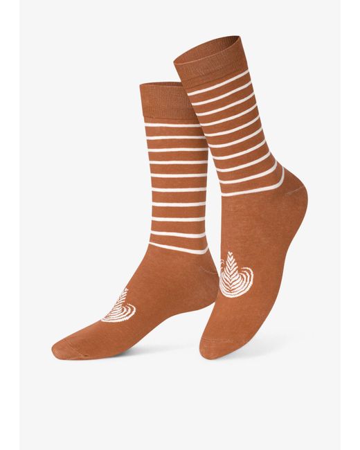 Eat My Socks White Caffè Latte Socks