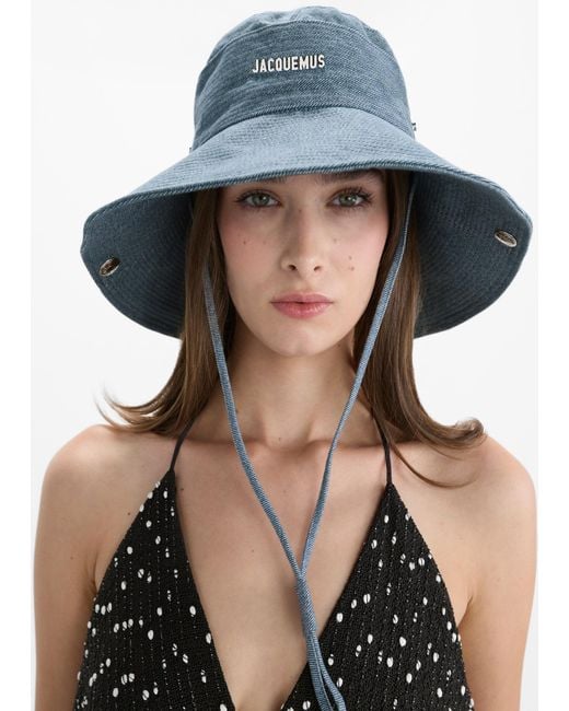 Jacquemus Blue Le Bob De-Nîmes Hat