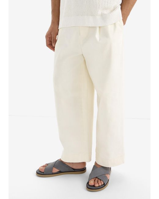 Cole Haan Gray Nantucket Cross Strap Sandals for men