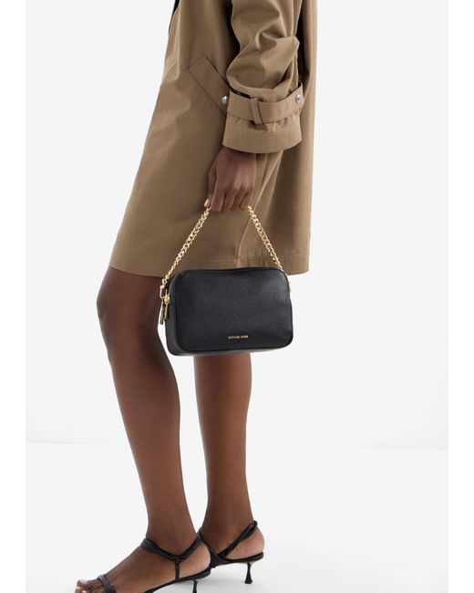 Michael Kors Black Bryant Medium Crossbody Bag