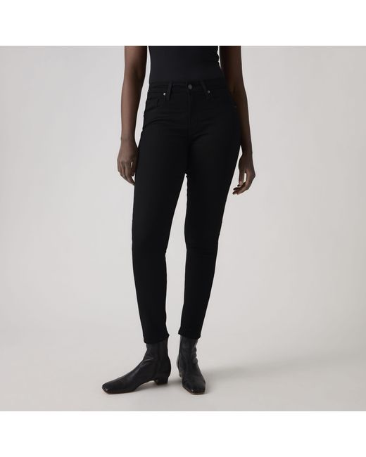 Levi's Black 721 High Rise Skinny Jeans