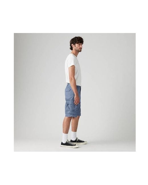 Shorts Cargo Carrier Levi's de hombre de color Blue