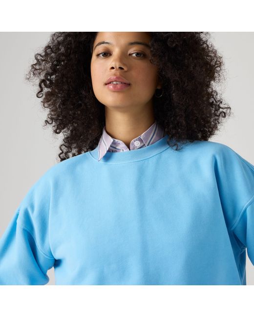 Levi's Blue Vintage Boxy Sweatshirt