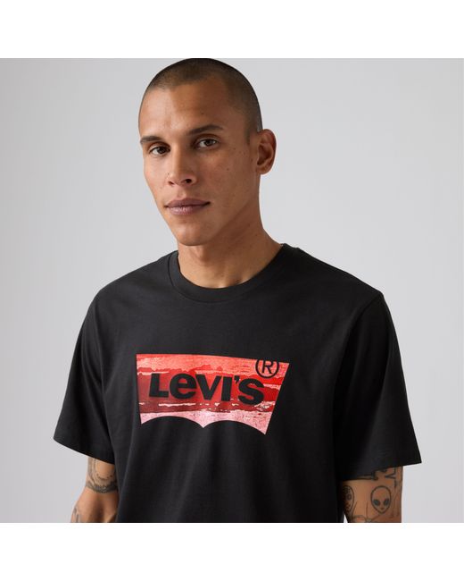 Levi's Gray Classic Graphic Tee for men