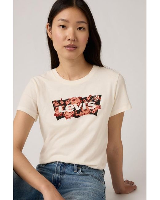 Camiseta Graphic Perfect Levi's de color Natural