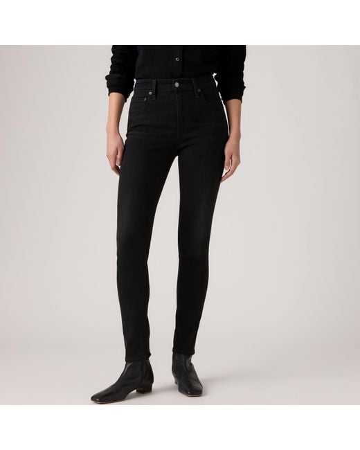 Levi's Black 721 High Rise Skinny Jeans