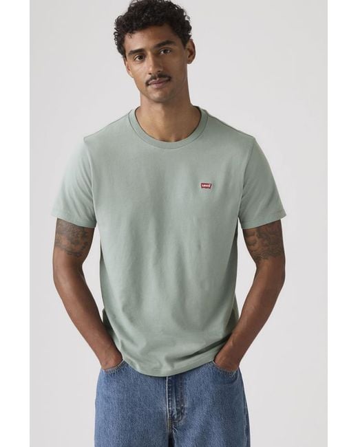 Levi's Green Classic Housemark Tee for men