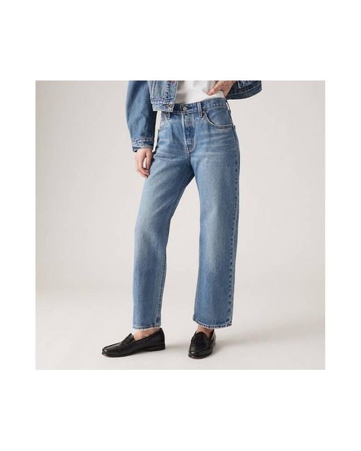 Levi's Blue 501 90'S Ankle Jeans