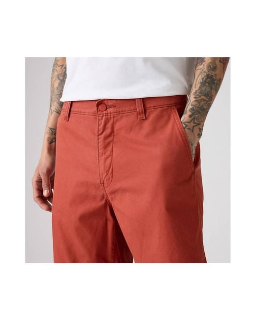 Levi's Xx Chino Authentic Relaxed Shorts in het Blue voor heren