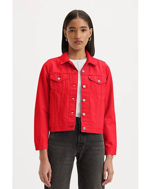 Levi's Red The Original Trucker Jacket