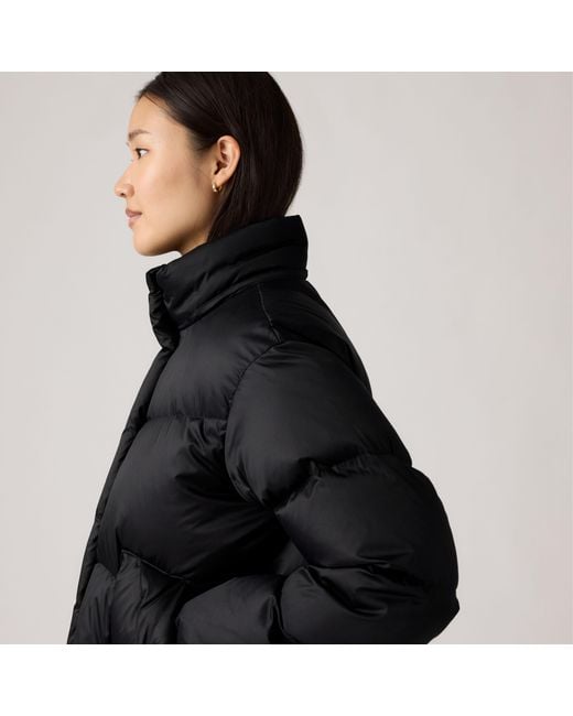 Levi's Black Western Bubble Shortie Jacket