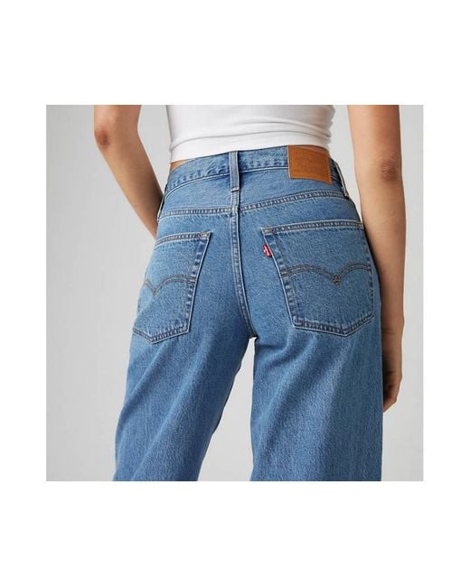 Jeans Baggy Dad Levi's de color Blue