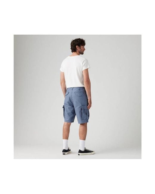 Shorts Cargo Carrier Levi's de hombre de color Blue