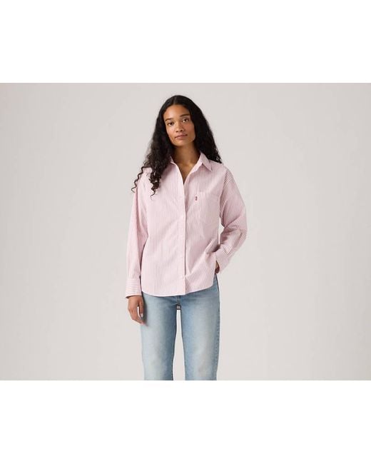 Camicia Harlie Boyfriend di Levi's in Multicolor