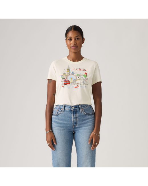 Camiseta Graphic Favorite Levi's de color Natural