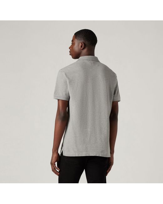 Levi's Black Housemark Polo Shirt for men
