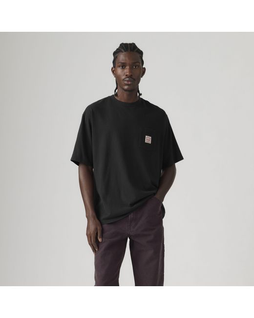 Levi's Workwear Tee in het Black voor heren