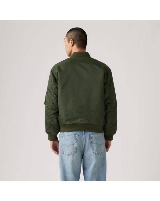 Cazadora Bómber Levi's de hombre de color Green