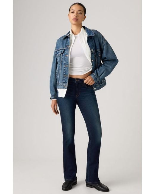 Levi's Blue 315 Shaping Bootcut Jeans
