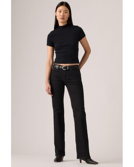 Levi's Superlow Bootcut Jeans in het Black