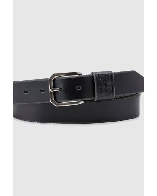 Levi's Black Pride Wide Loop Two Horse Belt for men