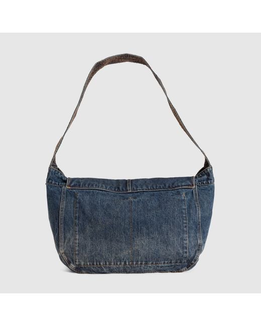 Levi's Blue Oliver Mail Bag for men