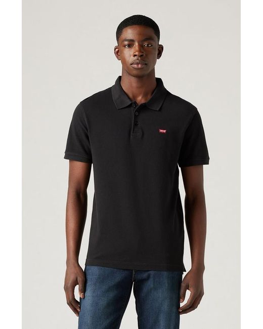 Levi's Black Housemark Polo for men