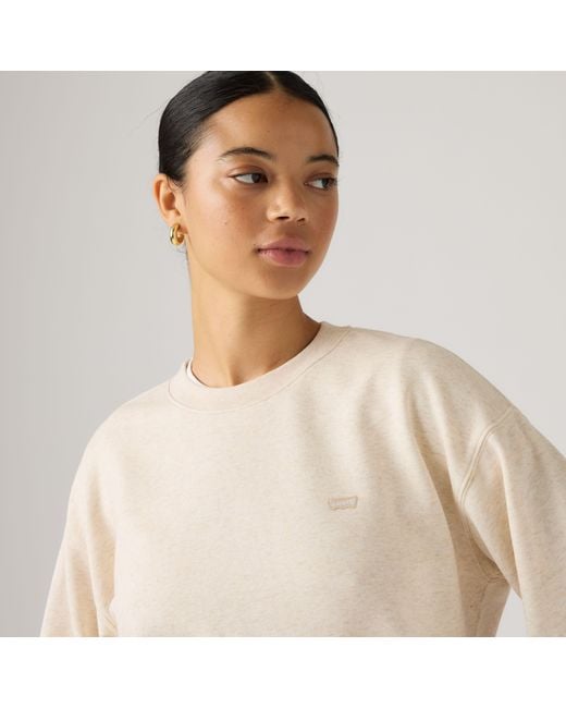 Levi's Natural Everyday Crewneck Sweatshirt