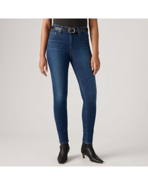 Levi's Blue 721 High Rise Skinny Jeans