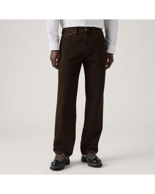 Levi's Blue 568 Loose Straight Jeans for men
