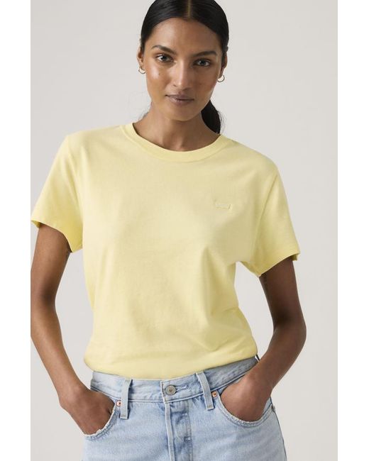 Levi's Yellow Favorite Cotton Tee