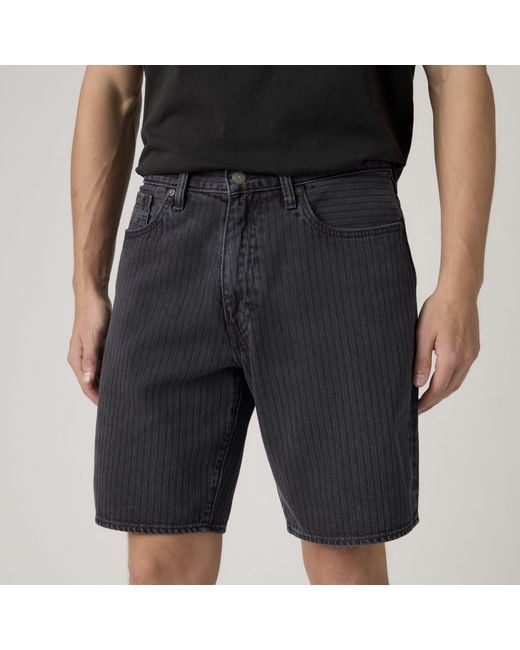 Levi's Black 468 Loose Shorts for men