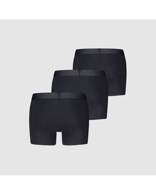 Levi's Mel Boxer Brief 3 Pack in het Black voor heren