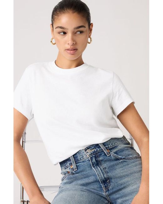 Levi's White Favorite Slub Tee