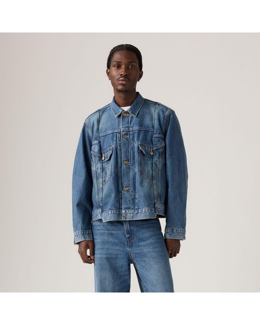 Levi's Blue X Sacai Denim Jacket for men