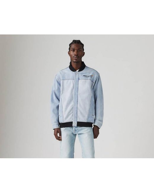 LEVI'S® X MCLAREN TRACK ージャケット ライトインディゴ Chaqueta Trucker X Mclaren Racing Track Levi's de hombre de color
